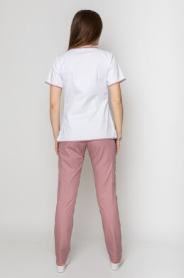 Suit Ice+Br. Virginia. COTTON. White + ash rose + pink / ash rose (5410047) Suit Ice+Br. Virginia. COTTON. White + ash rose + pink / ash rose (5410047) фото 5