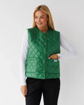 Medical insulated vest for women Oslo green 521-350-679 (6637734) Medical insulated vest for women Oslo green 521-350-679 (6637734) фото 1