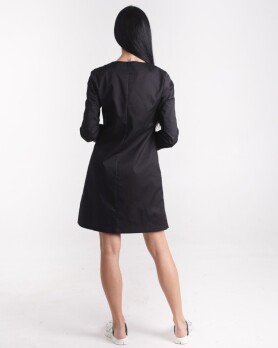 Medical gown women's Jacqueline black 391-321-677 (6613613) Medical gown women's Jacqueline black 391-321-677 (6613613) фото 3