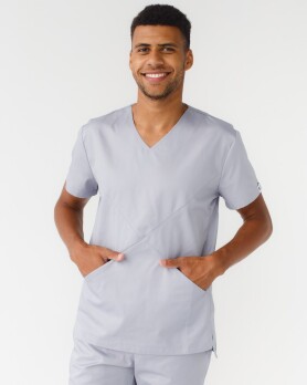 Medical suit for men Milan gray 134-328-708 (6613671) Medical suit for men Milan gray 134-328-708 (6613671) фото 4