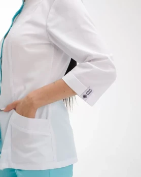 Medical suit for women Sakura white-menthol 124-441-679 (6637839) Medical suit for women Sakura white-menthol 124-441-679 (6637839) фото 6