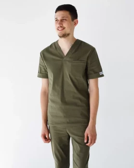 Медицинский костюм мужской Марсель хаки 353-368-708 (6637773) Медицинский костюм мужской Марсель хаки 353-368-708 (6637773) фото 3