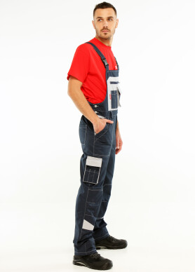 Suit worker "ULTRA" blue - semi-overalls with a jacket (1236) Suit worker "ULTRA" blue - semi-overalls with a jacket (1236) фото 2