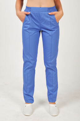 Women's skinny trousers. COTTON. Blue (544963) Women's skinny trousers. COTTON. Blue (544963) фото 1