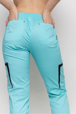 Medical Emeli-stretch trousers for women. Menthol (5436969) Medical Emeli-stretch trousers for women. Menthol (5436969) фото 7