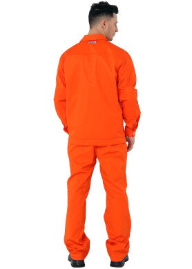 Suit worker "STANDARD" oranzh - semi-overalls and a jacket (1214) Suit worker "STANDARD" oranzh - semi-overalls and a jacket (1214) фото 4