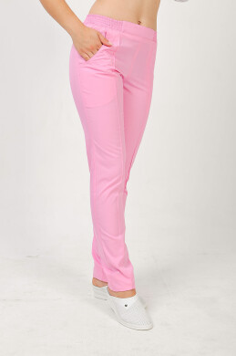 Костюм медицинский Рубина+ Бр. зауженные. COTTON. Белый / розовый (544694) Костюм медицинский Рубина+ Бр. зауженные. COTTON. Белый / розовый (544694) фото 7