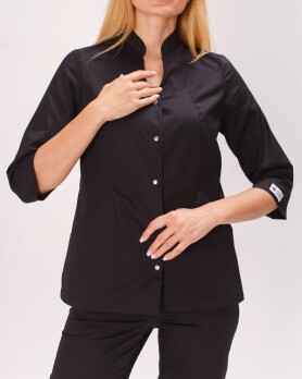 Медицинский костюм женский Элизабет черный 441-321-679 (6613363) Медицинский костюм женский Элизабет черный 441-321-679 (6613363) фото 5