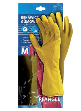 Yellow economic gloves, size XL - NORTH OVERALLS | Buy Gloves yellow economic RF, size XL workers in Kiev: price, reviews, sale Gloves yellow household RF, size XL фото 1