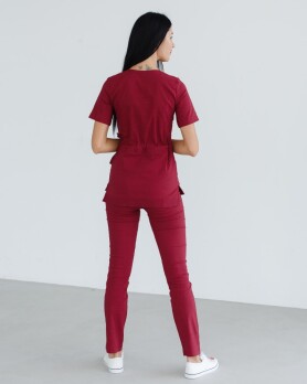 Medical suit women's Rio marsala 135-326-707 / 346-326-704 (6613236) Medical suit women's Rio marsala 135-326-707 / 346-326-704 (6613236) фото 2