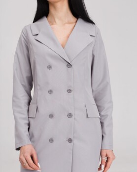 Medical gown women's Monica gray 356-328-677 (6613610) Medical gown women's Monica gray 356-328-677 (6613610) фото 6