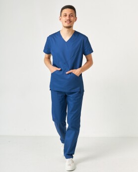Medical suit for men Milan sapphire 134-360-708 (6613726) Medical suit for men Milan sapphire 134-360-708 (6613726) фото 1