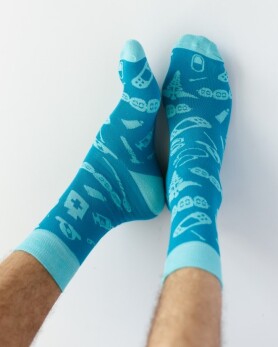 Medical print socks Medical 143-417-837 (6613881) Medical print socks Medical 143-417-837 (6613881) фото 2