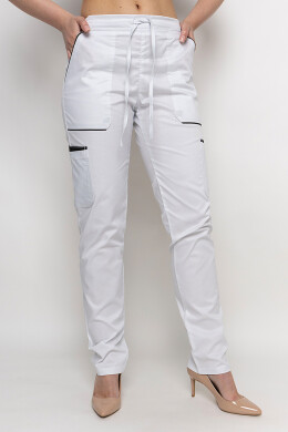 Medical Emeli-stretch trousers for women. White (5436963) Medical Emeli-stretch trousers for women. White (5436963) фото 3