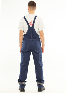 Working suit ‘VECTOR’ (dungaree and jacket) blue (16071107) Working suit ‘VECTOR’ (dungaree and jacket) blue (16071107) фото 3