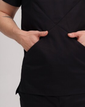 Medical suit for men Milan black 134-321-708 (6613672) Medical suit for men Milan black 134-321-708 (6613672) фото 5