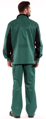 Working suit ‘OPTIMA’ (trousers and jacket) green (16035800001035) Working suit ‘OPTIMA’ (trousers and jacket) green (16035800001035) фото 2
