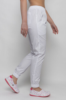 Джогери медичні жіночі Афіна. Білі. COTTON  (5436975) Джогери медичні жіночі Афіна. Білі. COTTON  (5436975) фото 5