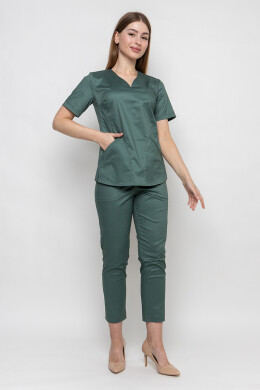 Eva stretch medical stretch suit, evening forest (5436955) Eva stretch medical stretch suit, evening forest (5436955) фото 1