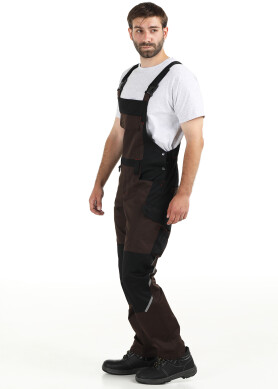Work overalls "PATRIOT" brown-black (55500057) Work overalls "PATRIOT" brown-black (55500057) фото 4