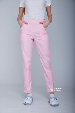 Women's medical trousers "Francesca" pink (3399101) Women's medical trousers "Francesca" pink (3399101) фото 4