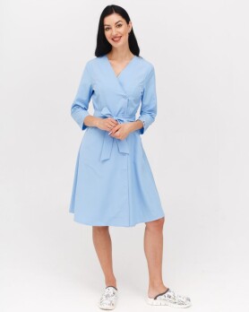 Medical gown for women Provence blue 178-333-677 (6613946) Medical gown for women Provence blue 178-333-677 (6613946) фото 5