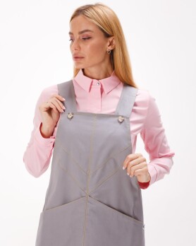 Professional water-repellent apron Trieste grey 173-328-915 (6613842) Professional water-repellent apron Trieste grey 173-328-915 (6613842) фото 5