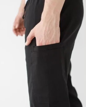 Medical pants men's stretch joggers black 504-321-730 (6637786) Medical pants men's stretch joggers black 504-321-730 (6637786) фото 6