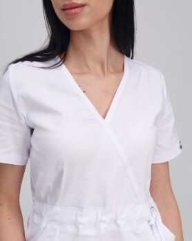Medical suit for women Rio white 135-324-707 (6613225) Medical suit for women Rio white 135-324-707 (6613225) фото 4