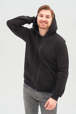 Худі UNISEX на блискавці з начосом U0405L (5137612) Худі UNISEX на блискавці з начосом U0405L (5137612) фото 1