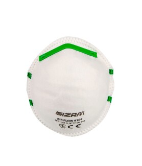 Респиратор Sizam одноразовый без клапана выдоха air flow 9104 FFP1 (упаковка 20 шт.) 35000 (8137992) Респиратор Sizam одноразовый без клапана выдоха air flow 9104 FFP1 (упаковка 20 шт.) 35000 (8137992) фото 1