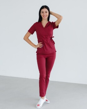 Medical suit women's Rio marsala 135-326-707 / 346-326-704 (6613236) Medical suit women's Rio marsala 135-326-707 / 346-326-704 (6613236) фото 8