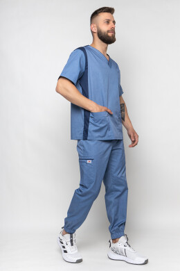 Men's suit with joggers Manhattan. Jeans (5437019) Men's suit with joggers Manhattan. Jeans (5437019) фото 2
