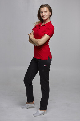 POLO med W suit with br. Virginia. Red / black (544565) POLO med W suit with br. Virginia. Red / black (544565) фото 3