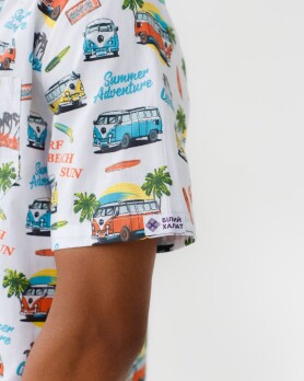 Медичний костюм із принтом чоловічий Граніт Літній вайб чорний/білий 131-321-813 (6613728) Медичний костюм із принтом чоловічий Граніт Літній вайб чорний/білий 131-321-813 (6613728) фото 5