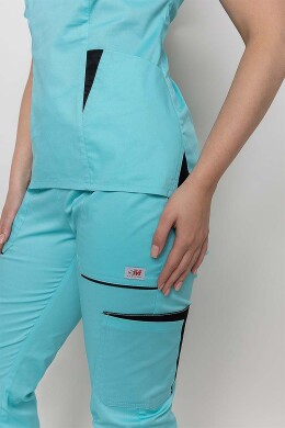 Medical suit Emily-stretch, female. Menthol (5436944) Medical suit Emily-stretch, female. Menthol (5436944) фото 11
