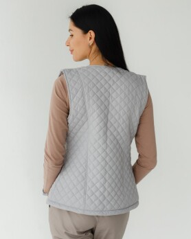 Medical insulated vest women's Geneva gray 366-328-844 (6613199) Medical insulated vest women's Geneva gray 366-328-844 (6613199) фото 3