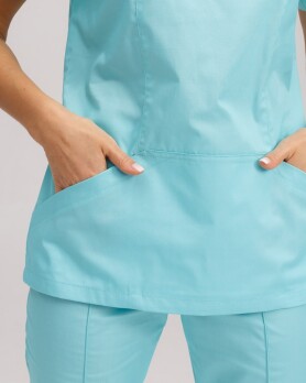 Medical shirt women's Topaz mint 164-332-705 / 386-332-705 (6613490) Medical shirt women's Topaz mint 164-332-705 / 386-332-705 (6613490) фото 3