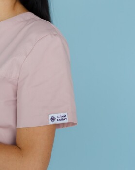Medical shirt women's Topaz purple 164-401-705 (6613529) Medical shirt women's Topaz purple 164-401-705 (6613529) фото 3