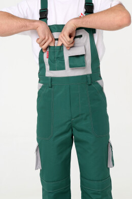 Suit worker "ULTRA" green - semi-overalls and a jacket (1239) Suit worker "ULTRA" green - semi-overalls and a jacket (1239) фото 4