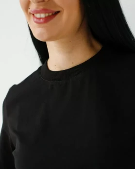 Medical basic T-shirt for women black 498-321-924 (6637744) Medical basic T-shirt for women black 498-321-924 (6637744) фото 3