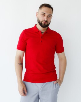Medical Polo Men's Red 148-339-677 (6613757) Medical Polo Men's Red 148-339-677 (6613757) фото 1