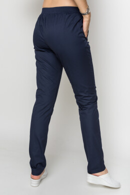 Christina+Br. skinny suit. COTTON. White / navy blue (5410107) Christina+Br. skinny suit. COTTON. White / navy blue (5410107) фото 2