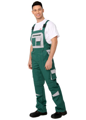 Suit worker "ULTRA" green - semi-overalls and a jacket (1239) Suit worker "ULTRA" green - semi-overalls and a jacket (1239) фото 3