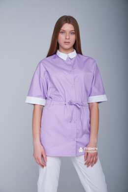 Women's medical blouse "Daria" lilac (3399105) Women's medical blouse "Daria" lilac (3399105) фото 3