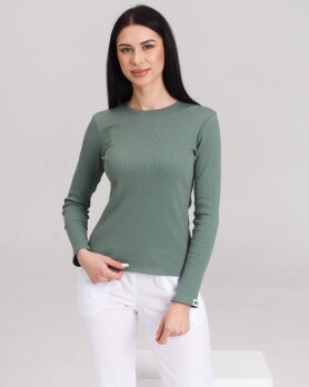 Women's Medical Longsleeve in welted dark olive 392-483-901 (6613458) Women's Medical Longsleeve in welted dark olive 392-483-901 (6613458) фото 3