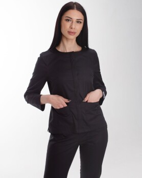Medical suit for women Jacqueline black 440-321-677 (6613357) Medical suit for women Jacqueline black 440-321-677 (6613357) фото 3