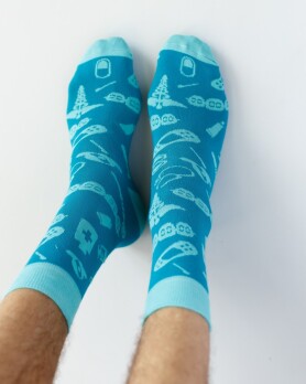 Medical print socks Medical 143-417-837 (6613881) Medical print socks Medical 143-417-837 (6613881) фото 3
