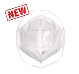 Респиратор одноразовый Sizam с клапаном выдоха Air Fold 9214 FFP2 35113 (8138000) Респиратор одноразовый Sizam с клапаном выдоха Air Fold 9214 FFP2 35113 (8138000) фото 2