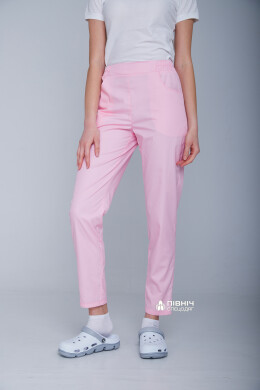 Women's medical trousers "Francesca" pink (3399101) Women's medical trousers "Francesca" pink (3399101) фото 8